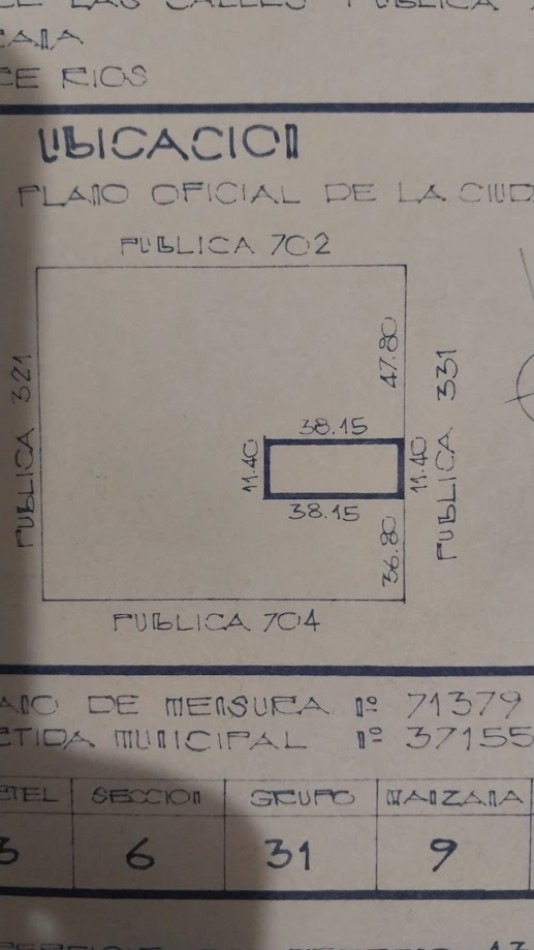 CASA A RECICLAR CALLE ROSARIO VERA PEÑALOZA 